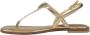 Guess Zomer Dames Sandalen in Polyurethaan Yellow Dames - Thumbnail 5