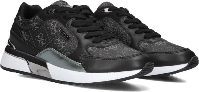 Guess Grijze Lage Top Sneakers Moxea12 Black Dames - Foto 3