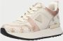 Guess Witte Eco-Leren Sneakers met Gelamineerde Inzet Multicolor Dames - Thumbnail 5