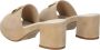 Guess Bruine Suede Platform Sandalen Beige Dames - Thumbnail 12