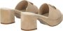 Guess Bruine Suede Platform Sandalen Beige Dames - Thumbnail 14