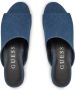 Guess Heeled Mules Blue Dames - Thumbnail 4