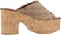 Guess Beige bruine synthetische sandalen voor dames Multicolor Dames - Thumbnail 4