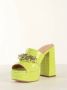 Guess Stijlvolle Hakken Muiltjes Groen Dames - Thumbnail 15