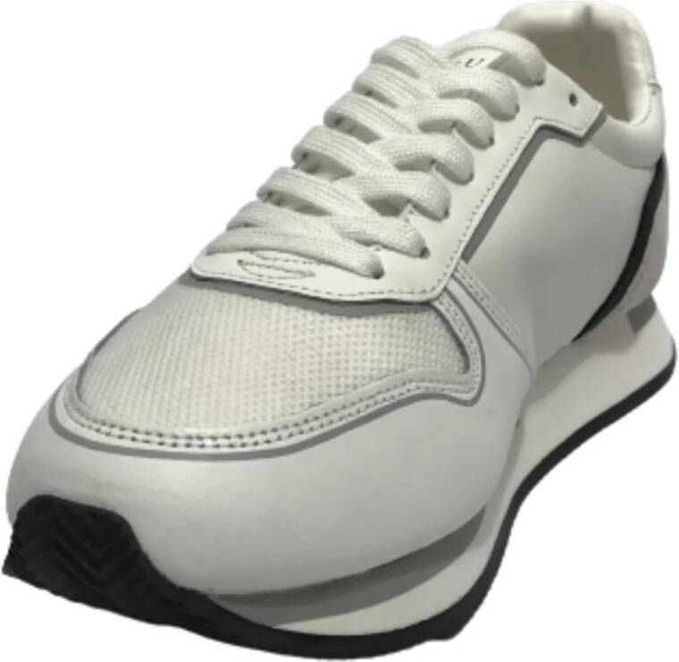 Guess Heren witte leren Potenza sneaker Wit Heren