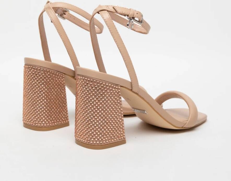 Guess High Heel Sandals Beige Dames