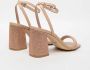 Guess Nude Roze Synthetische Sandalen voor Vrouwen Beige Dames - Thumbnail 4