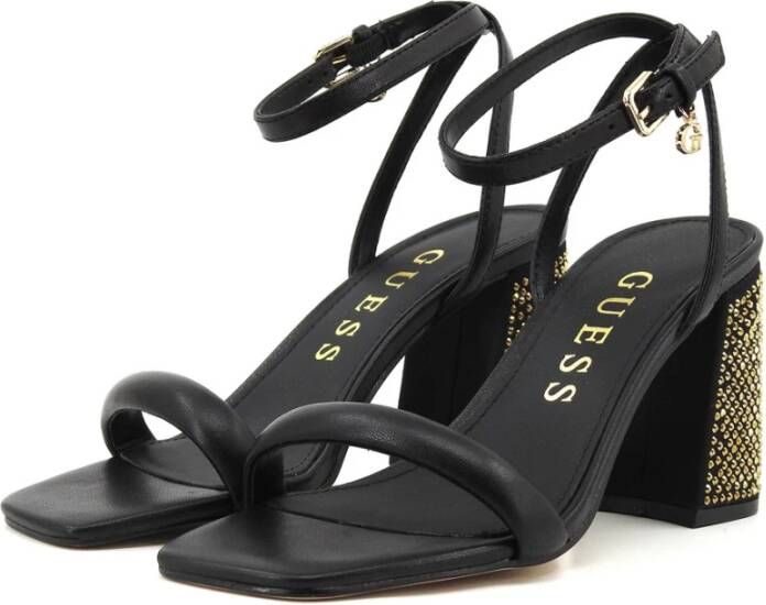 Guess High Heel Sandals Black Dames