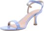 Guess Fallein Hoge Hak Sandalen Blauw Dames - Thumbnail 3