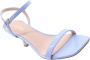 Guess Fallein Hoge Hak Sandalen Blauw Dames - Thumbnail 7