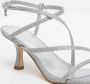 Guess Zilveren Glitter Vierkante Neus Sandalen Gray Dames - Thumbnail 20