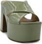 Guess Stijlvolle Hoge Hak Sandalen Green Dames - Thumbnail 8