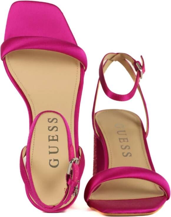 Guess High Heel Sandals Pink Dames