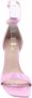 Guess Stijlvolle Etienne Hoge Hak Sandalen Roze Dames - Thumbnail 9