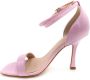 Guess Stijlvolle Etienne Hoge Hak Sandalen Roze Dames - Thumbnail 2