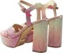 Guess Glamoureuze hoge hakken sandalen Roze Dames - Thumbnail 12