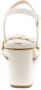 Guess Glamoureuze Elskens Hoge Hak Sandalen White Dames - Thumbnail 10