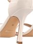 Guess Witte Stiletto Sandalen met Vierkante Neus White Dames - Thumbnail 6