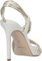 Guess Stijlvolle Gelamineerde Hoge Hak Sandalen Wit Dames - Thumbnail 14