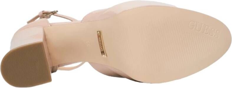 Guess Hoge hak sandalen Beige Dames