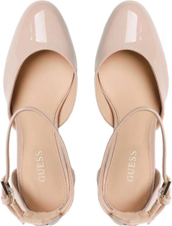 Guess Hoge hak sandalen Beige Dames