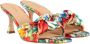 Guess Sandalen met hoge hakken Rood Dames - Thumbnail 2