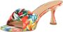 Guess Sandalen met hoge hakken Rood Dames - Thumbnail 4