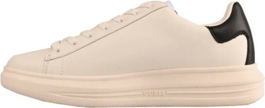 Guess Hoge Sneakers met Kleurcontrast Retro White Heren