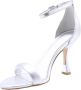 Guess Zilveren Glitter Vierkante Neus Sandalen Gray Dames - Thumbnail 4