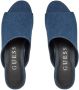 Guess Katoenen hakken pumps voor vrouwen Blue Dames - Thumbnail 4