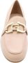 Guess Klassieke Leren Mocassin Schoenen Beige Dames - Thumbnail 11