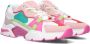 Guess Kleurrijke Chunky Sole Sneakers Carrli3 Multicolor Dames - Thumbnail 4