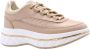 Guess Stijlvolle Kyra Sneaker voor Vrouwen Beige Dames - Thumbnail 3