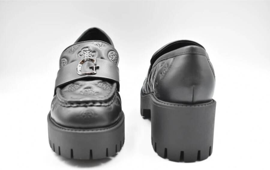 Guess Laced Shoes Black Dames