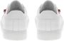 Guess Lage PU Leren Sneakers Wit White Heren - Thumbnail 5