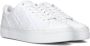 GUESS Gianele Lage sneakers Leren Sneaker Dames Wit - Thumbnail 4
