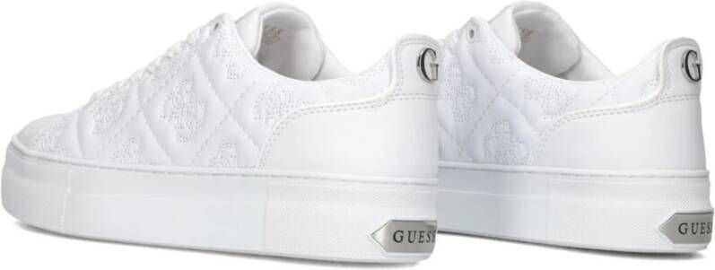 Guess Lage Top Sneakers Gianele White Dames