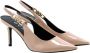 Guess Lak Slingback Leren Hoge Hakken Pink Dames - Thumbnail 6
