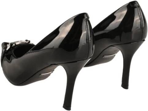 Guess Lakleren Hoge Hakken Schoenen Black Dames