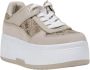 Guess Lente Zomer Dames Sneakers Collectie Beige Dames - Thumbnail 10