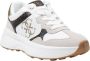Guess Witte Sneakers Modern Klassiek Ontwerp Multicolor Dames - Thumbnail 10