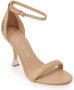 Guess Leren Pump Hak Lente Zomer Collectie Beige Dames - Thumbnail 4