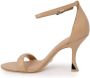 Guess Leren Pump Hak Lente Zomer Collectie Beige Dames - Thumbnail 5