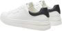 Guess Witte sportieve leren sneakers White Heren - Thumbnail 6