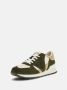 Guess Leren textielsneakers Groen model Green Dames - Thumbnail 3