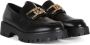 Guess Zwarte platte schoenen met metalen detail Black Dames - Thumbnail 14
