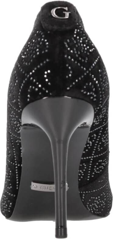 Guess Met Hak Zwart Black Dames