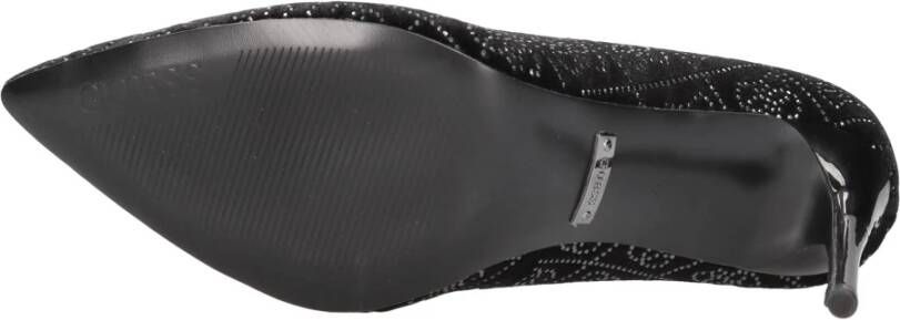 Guess Met Hak Zwart Black Dames