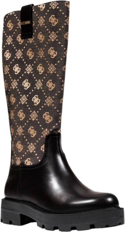 Guess Monogram Hoge Schacht Dameslaarzen