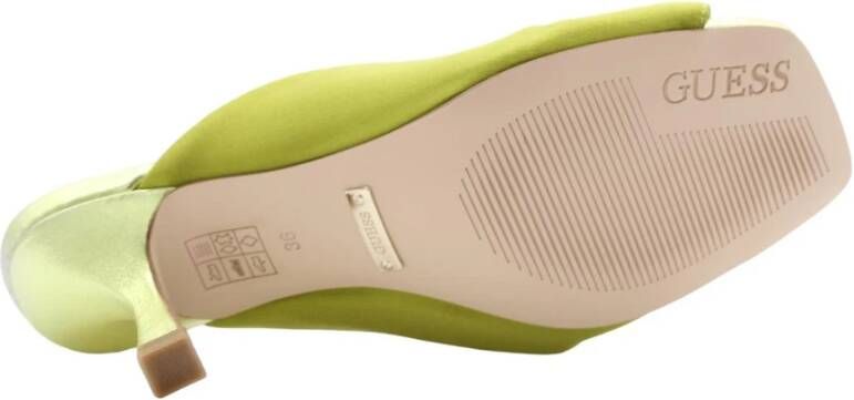 Guess Stijlvolle Hakken Muiltjes Groen Dames